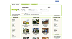 Desktop Screenshot of noclegiw.pl
